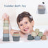 Stacking Cups Baby Toy 6-12 Months, Toddler Nesting Cups Set for Boys and Girls, 8PCS Stackable Bath Toy, Montessori Educational Gift for 1 2 3 Ye...