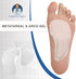 Dr. Frederick's Original Gel Pads for Metatarsal & Arch Support - 2 ct - Self-Adhesive Insoles for Foot Pain, Plantar Fasciitis & Flat Feet - Smal...