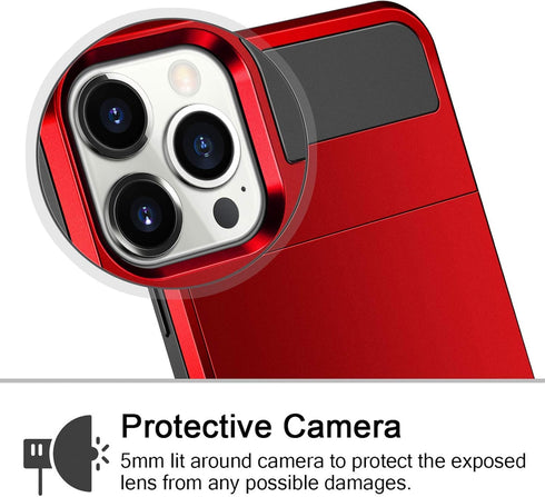 Vofolen Compatible with iPhone 12 Pro Case Wallet 5G Cover Credit Card Holder ID Slot Sliding Back Pocket Anti-Scratch Dual Layer Protective Compa...