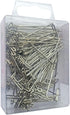SUS304 Real Stainless Steel Wig T-Pins for Knit & Lace Wet Blocking Modelling and Crafts, 1-3/4 inch 100 Pieces with PVC Box...