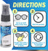 Fog Free Plus Anti-Fog Spray for Glasses - Lens Cleaner and Defogger - Effective on All Lenses and Anti-Reflective Coatings - Prevents Fog on Eyeg...