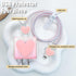 Cute Cable Protector for iPhone Charger Adapter with Gradient 3D Love Heart Design for Women Girls,Transparent Data Line USB Cover Wire Cord Saver...