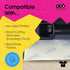 PPD Iron on Transfer Paper for Dark Fabric Compatible with Inkjet Printer, 8.5 x 11 Printable T Shirt Heat Transfer Papers Machine Washable (20 Pa...