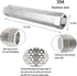 Pellet Smoker Tube 12in Stainless Steel BBQ Smoke Tube for Hot or Cold Smoking 5 Hours of Billowing smoke,Stainless Steel Pellet Smoker Tube for A...