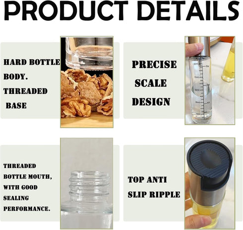 Oil Sprayer for Cooking,100ml Olive Oil Spritzer,Olive Oil Spray Bottle for Salad, BBQ, Kitchen Baking, Roasting...