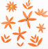 200g Ceramic Mosaic DIY Set Colorful Petal Ceramics Leafy Vein Mosaic Tiles Craft Materials Mosaic Art Materials - Red...