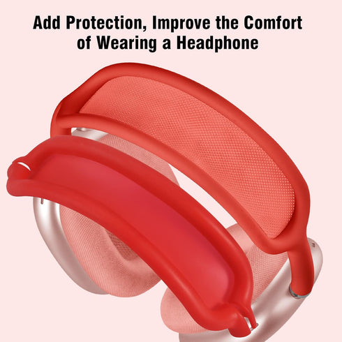Case for Airpods Max Headphones, Silicone Cover for Apple Airpod Max,Accessories Cases (Red)...