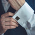 16 Pcs Cufflinks and Studs Set for Men Classic Tuxedo Shirt Cufflinks & Shirt Accessories Black&Silver Match for Business Wedding Formal Suit...