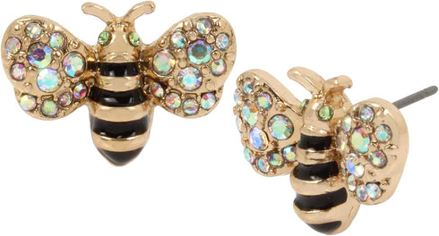 Betsey Johnson Bee Stud Earrings...