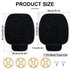 surpassme Comfortable Car Seat Covers Universal Front Seat Coves for Car Accessories with Storage Pockets, Padded Car Interior Covers for Automoti...