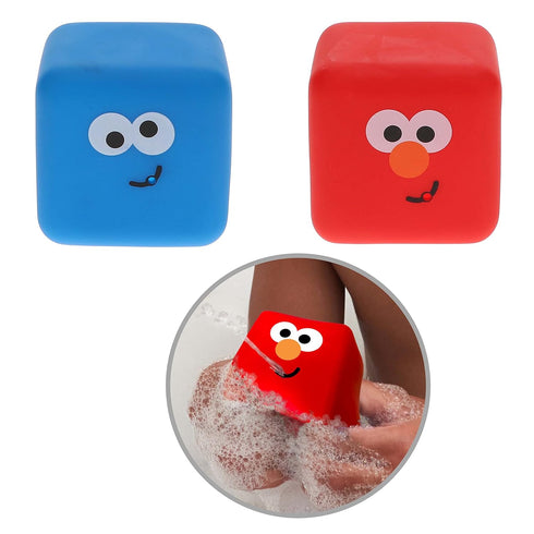 Sesame Street 10 Piece Bath Toy Value Set - Kids Bath Toys...