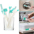 8Pcs Small Cleaning Brushes for Household, Detailed Cleaning Tool, Crevice Cleaning Tool Set, Detail Tiny Scrub Cleaner Brush for Window Groove Bo...