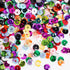 12000Pcs Bulk Loose Flake Sequins Rainbow Cup Paillette Confetti 5MM for DIY Crafts Wedding Party Christmas Decoration with Storage Box 80 Grams...