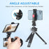 ULANZI Universal Phone Tripod Mount with Cold Shoe Mount, Rotates and Adjustable Clamp Holder Smartphone Clip Adapter for iPhone 11 Pro Max X XR X...