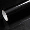 LACHEERY Glossy Black Contact Paper for Cabinets Shiny Peel and Stick Wallpaper Black Kitchen Cabinet Contact Paper Peel and Stick Black Removable...