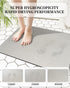 Diatomaceous Earth Bath Mat 24"x16" - Quick Dry, Anti-Slip, Eco-Friendly, Easy Clean, Modern Design with Bonus Non-Slip Pad - Perfect for Home Saf...