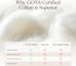 100% Organic Cotton Pillow Cases Queen Size Set of 2-100% Cotton Pillowcases GOTS Certified 300 Thread Count - Naturally Cooling Comfortable Breat...