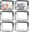 6 Pieces Clear Makeup Bags, Cosmetic Bag Bulk, Portable Travel Clear Pouch with Zipper, TSA Approved Toiletry Bag for Travel Waterproof Makeup Bag...
