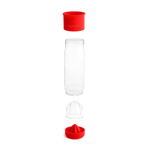 Munchkin® Miracle® 360 Fruit Infuser Water Bottle, 20 Ounce, Red...