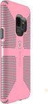 Speck Products Compatible Phone Case for Samsung Galaxy S9, Candyshell Grip Case, Island Pink/Gravel Grey...