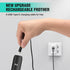 HAUSHOF Powerful Rechargeable Milk Frother, Handheld USB Type-C Electric Foam Maker for Coffee Latte, Cappuccino, Mocha, Macchiato, Frappe and Pro...