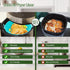 3 Pack Air Fryer Silicone Liners, 8Inch Airfryer Liners, Silicone Air Fryer Basket Liners, Reusable Food Grade Air Fryer Pots Oven Liner Baking Tr...