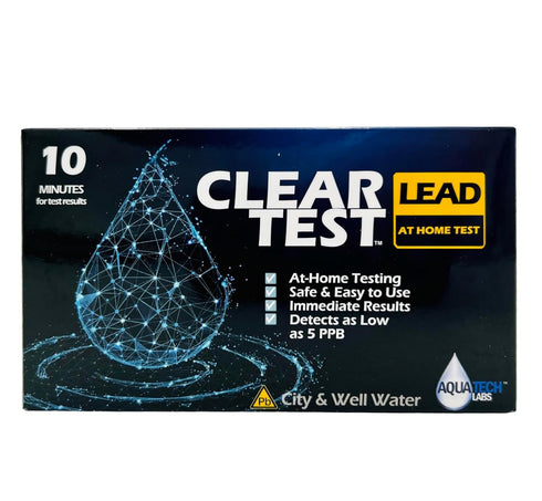 2024 Clear Test™ - Drinking Water Lead Test Kit - Fast & Accurate Detection Below 5PPB, Exceeds EPA Standards - Lab Grade Results in Under 10 Minu...