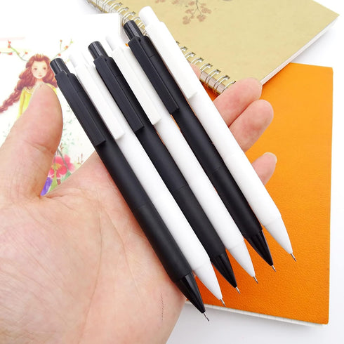COLNK Mechanical Pencil Set for Office School Supplies,0.5mm Drawing Pencils for Students Kids, Black Barrel, Counts 10...