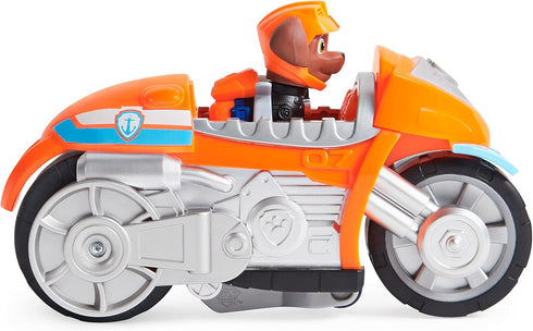 Paw Patrol, Moto Pups Zuma’s Deluxe Pull Back Motorcycle Vehicle with Wheelie Feature and Toy Figure...