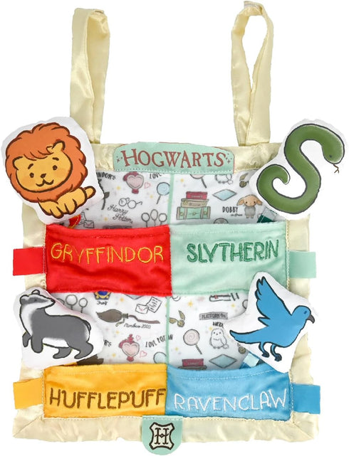 KIDS PREFERRED Harry Potter Hogwarts House Peek a Boo On The Go Activity Toy Lovey Security Blanket for Newborns, Babies, and Toddlers...