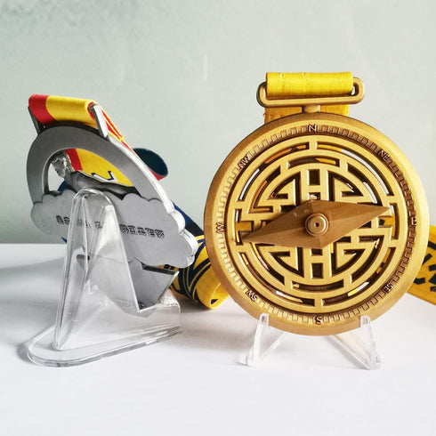 50 PCS Acrylic Display Holder Clear Display Easel Stands for Coins Capsules Phone Medals Stones Cards (Small)...