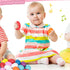 LovesTown 18PCS Plastic Egg Shakers Set, Percussion Instruments Musical Egg Maracas Easter Egg for Kids Toys Music Learning DIY Painting...