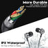 Wired Earbuds with Microphone, in Ear Headphones with Heavy Bass &Noise Isolation, High Sound Quality in-Ear Earphones Compatible with Samsung, Ta...