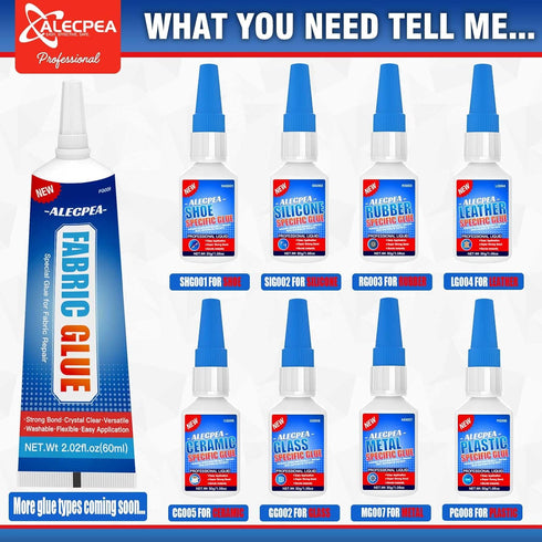 3Pack 60ML Fabric Glue, Strong Fabric and Leather Adhesive, Waterproof Fabric Glue Permanent Clear Washable for All Fabrics, No Sew Solution, Wash...