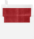 Lux A4 Foil Lined Invitation Envelopes (4 1/4 X 6 1/4) 50/Box, White W/Red Lux Lining (Flwh4872-01-50)...
