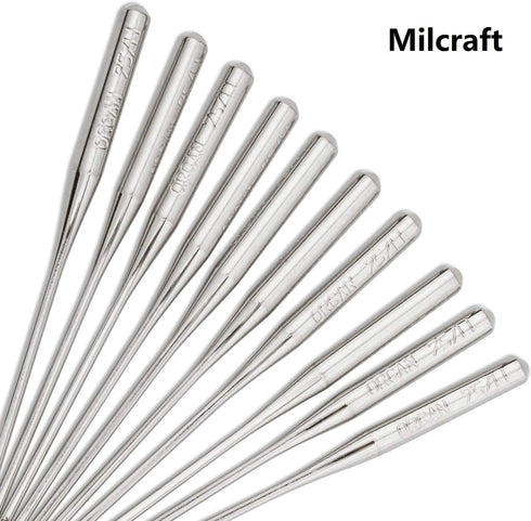 50 Pcs Embroidery Sewing Machine Needles Size 75/11 130/705H HAx1 Sewing Needles for Brother Sewing Machine (10 Pack of 5 Needles)...