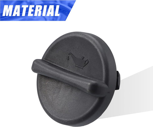 X AUTOHAUX Engine Fuel Tank Cap Gas Oil Filler Plug Cover Replace 55566555 654565761 for Chevrolet Cruze 2008-2013 Black...