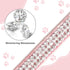 Dog Collar,Cat Collar,Sparkling Rhinestones Dog Collars Adjustable Pet Collars for Puppy Kitten Small Medium Dogs&Cats (XS, Pink)...