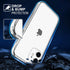 TENOC Phone Case Compatible with iPhone 11, Clear Case Non-Yellowing Protective Bumper Hard Back Cover for 6.1 Inch...