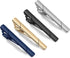 SEVENSTONE 4 Pcs Tie Clips for Men Tie Pin Set Ties Necktie Business Bar Clips...