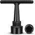 Enhon Curb Box Wrench for Pentagon Curb Boxes, Water Meter Wrench for Penta Socket, T Handle Penta Wrench, Water Valve Shut Off Tool (1 Pack)...
