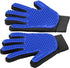 New Double-Sided Gloves for Cats and Dogs with Bath Massage?Deshedding Brush Glove, Five Fingers with 259 Silicone Needles,Effective in Removing P...