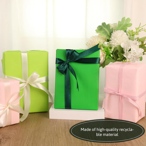 Shindel Dark Green Wrapping Paper Roll, 32.8Ft. Kraft Paper for Packing Gift Wrapping Parcel Wall Art Crafts Bulletin Boards Wedding Birthday...