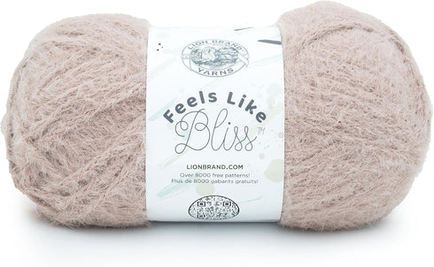 Lion Brand Yarn Feels Like Bliss Yarn, 1 Pack, Cocoa......