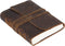 Handmade Leather Journal/Writing Notebook Diary/Bound Daily Notepad For Men & Women Unlined Paper Medium, writing pad for artist, sketch (Brown Ta...