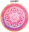 Dimensions Arts and Crafts Mandala Counted Cross Stitch Kit for Beginners, 4''D......