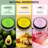 3 Pcs Clay Facial Mask Set - Turmeric Vitamin C Clay Mask - Rose Face Mask, Avocado Mud Mask, Facial Skin Care Mask for Deep Cleansing, Oil Contro...