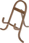 Bard's Antique Gold-toned Wrought Iron Easel, 6.25" H x 6" W x 3.25" D...