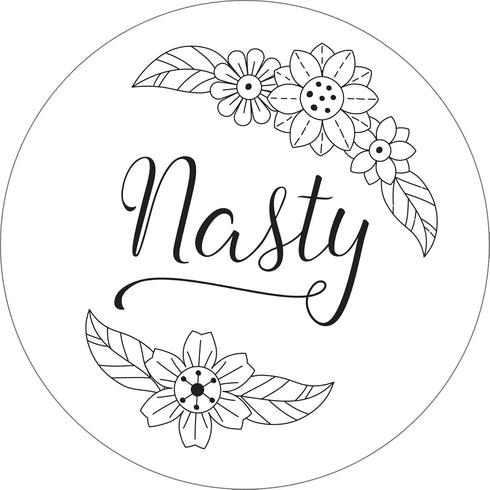 Snarky Embroidery Pattern Transfers (set of 10 hoop designs!)...