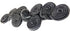 Chinese Frogs Button Closures Hook & Eye Fastener - Sewing Quilting Renaissance Dance Hawaiian Bridal Costumes Outfit Drapery Decor- Black-Very La...